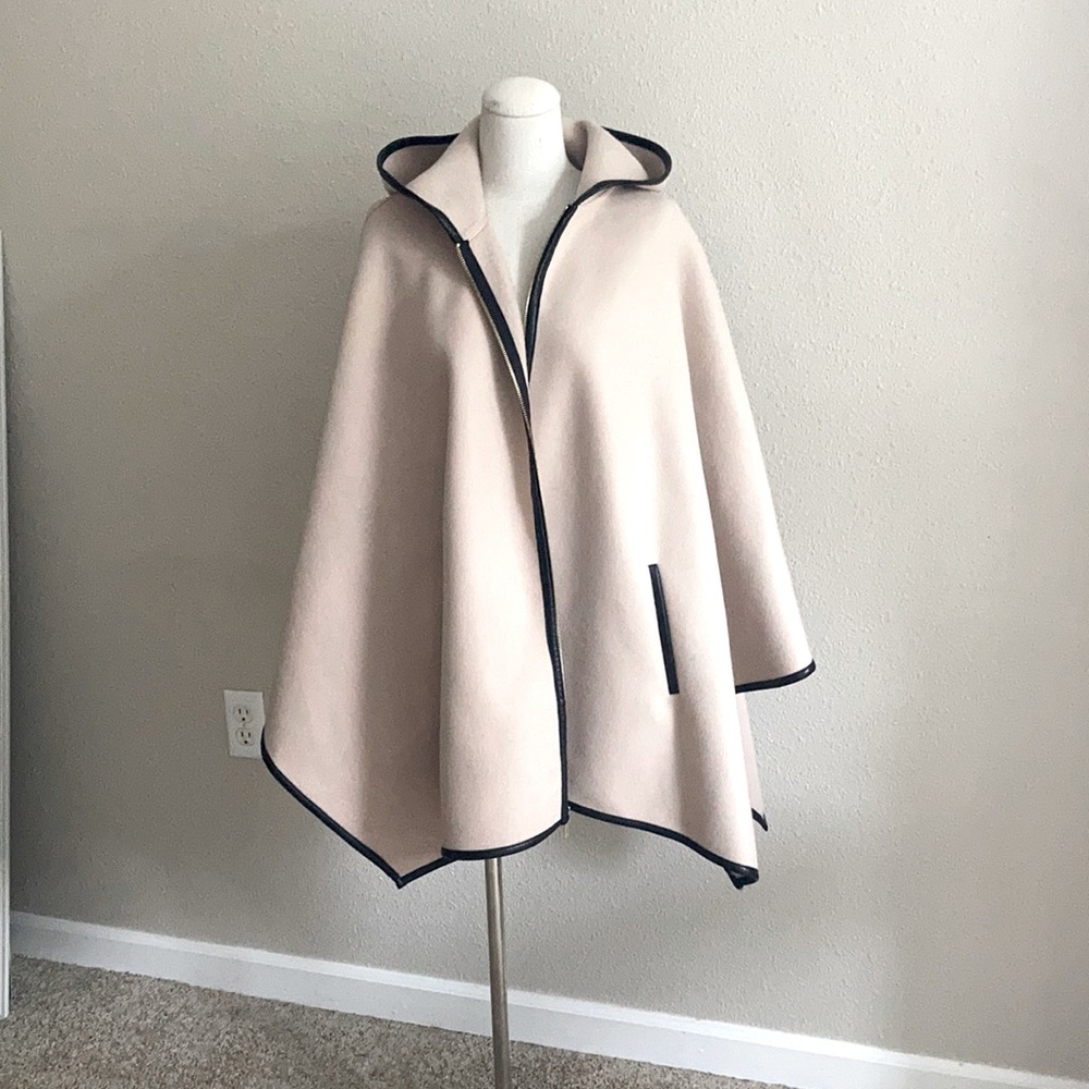 Kenneth Cole hooded poncho